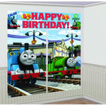 Thomas The Tank Engine Birthday Backdrop by Amscan from Instaballoons