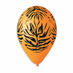 Tiger Animal Stripes Printed 12″ Latex Balloons by Gemar from Instaballoons