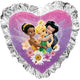 Tinker Bell And Friends Heart Balloon 36″ Balloon