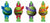 TMNT Blowouts by Amscan from Instaballoons