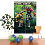 Transformers Rise of the Beasts Backdrop with Props by Amscan from Instaballoons