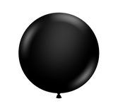 Tuftex Latex Black 17″ Latex Balloons (50 count)