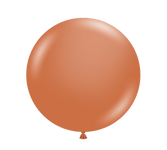 Tuftex Latex Burnt Orange 36″ Latex Balloons (2 count)