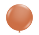 Globos de látex naranja quemado de 36″ (2 unidades)