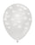 Tuftex Latex Clear Printed Petals 11″ Latex Balloons (50 count)