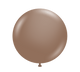 Globos de látex de 17″ de cacao (50 unidades)