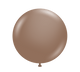 Globos de látex de cacao de 24″ (25 unidades)