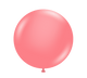 Coral 24″ Latex Balloons (3 count)