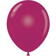 Globos de látex Crystal Burgundy de 17″ (50 unidades)