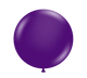 Globos de látex morado cristal de 17″ (50 unidades)