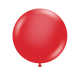 Globos de látex rojo cristal de 11″ (100 unidades)