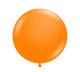 Crystal Tangerine 17″ Latex Balloons (50 count)