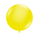 Globos de látex amarillo cristal de 17″ (50 unidades)