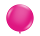 Globos de látex rosa intenso de 17″ (50 unidades)