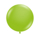 Globos de látex verde lima de 24″ (25 unidades)