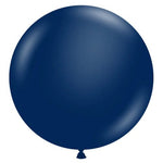 Tuftex Latex Metallic Midnight Blue17″ Latex Balloons (50 count)
