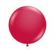 Globos de látex metálicos Starfire Red 11″ (100 unidades)