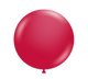 Globos de látex metálicos Starfire Red 17″ (50 unidades)