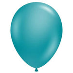 Tuftex Latex Metallic Teal 11″ Latex Balloons (100 count)