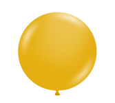 Tuftex Latex Mustard24″ Latex Balloons (25 count)