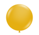 Mustard 24″ Latex Balloons (3 count)