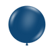Navy 24″ Latex Balloons (3 count)