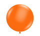 Globos de látex naranja de 17″ (50 unidades)