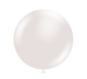 Pearl White Sugar 17″ Latex Balloons (50 count)