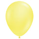 Globos de látex amarillo perla de 11″ (100 unidades)
