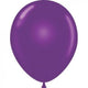 Globos de látex morado ciruela de 5″ (50 unidades)