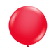 Globos de látex rojos de 24″ (3 unidades)