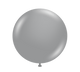 Silver 24″ Latex Balloons (3 count)