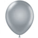 Silver 5″ Latex Balloons (50 count)