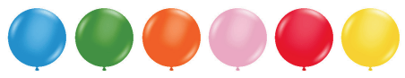 Tuftex Latex Standard Assortment 11″ Latex Balloons (100 count)