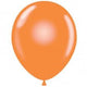 Globos de látex Tangerine 17″ (72 unidades)