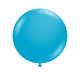 Turquoise 24″ Latex Balloons (3 count)