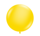 Globos de látex amarillos de 11″ (100 unidades)