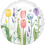 Tulip Garden 18″ Foil Balloon by Anagram from Instaballoons