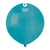 Turquoise 19″ Latex Balloons by Gemar from Instaballoons