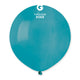 Turquoise 19″ Latex Balloons (25 count)