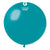 Turquoise 31″ Latex Balloon by Gemar from Instaballoons