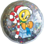 Tweety Bird Christmas 18″ Foil Balloon by Anagram from Instaballoons