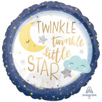 Twinkle Twinkle Little Star 18″ Foil Balloon by Anagram from Instaballoons