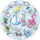 Alice in Wonderland Plates 7″ (8 count)