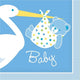 Baby Boy Stork Servilletas pequeñas (16 unidades)