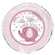 Baby Shower Pink Umbrellaphants Globo 18″