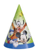 Gorros de fiesta Disney Mickey Roadster (8 unidades)