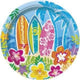 Hula Beach Party Paper Plates 7″ (8 count)