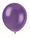 Unique Latex Amethyst Purple Helium Quality 12″ Latex Balloons (10)
