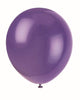 Globos de látex de 12″ con calidad de helio púrpura amatista (10)